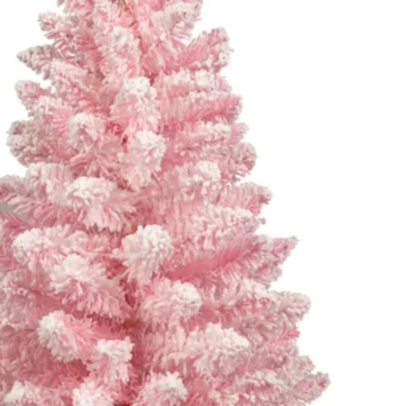 Flocked Spruce 3ft Artificial Christmas Tree