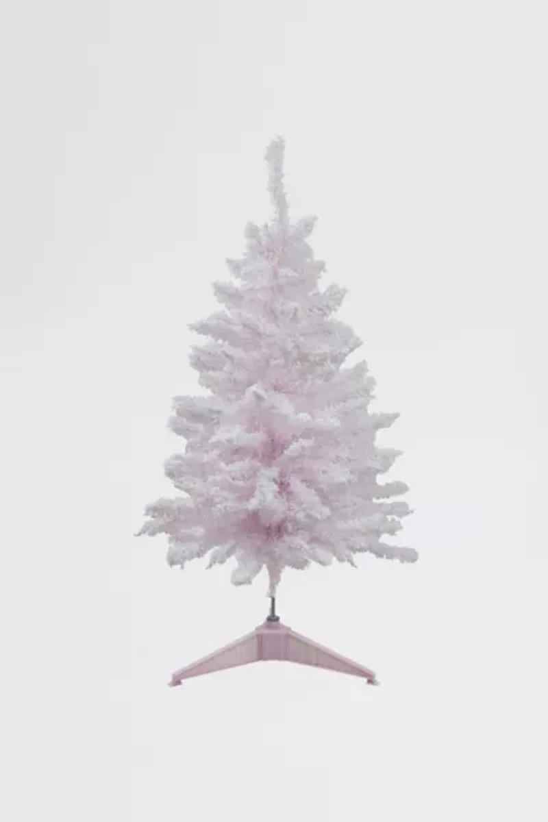 Flocked Spruce 3ft Artificial Christmas Tree