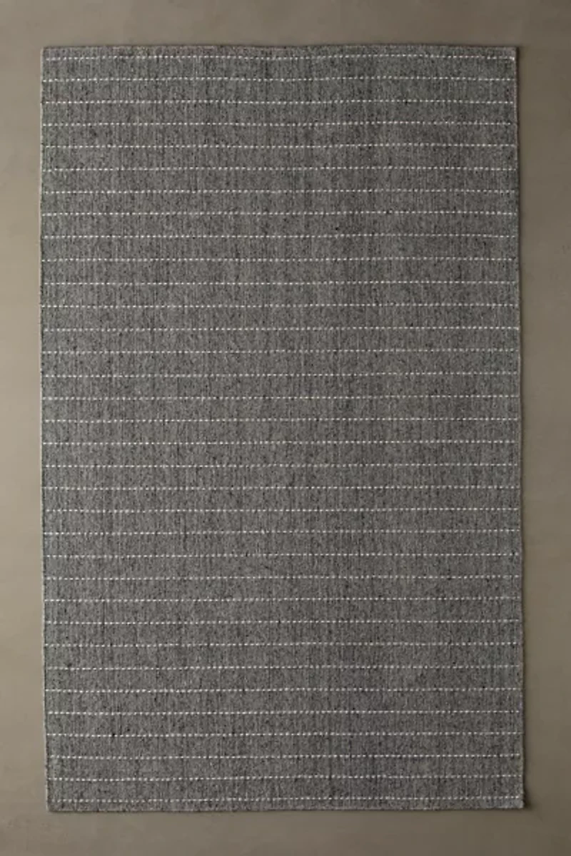Ollie Top Stitch Woven Rug