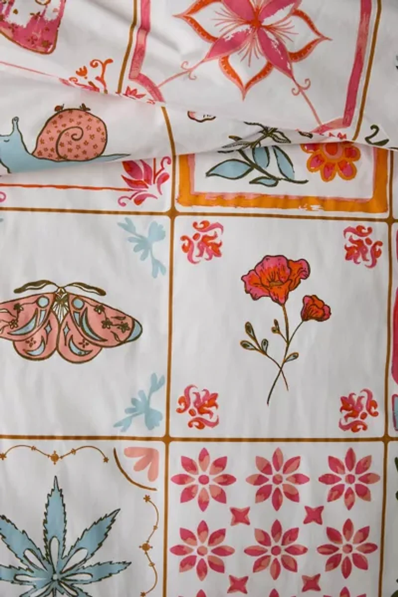 Mariana Tile Duvet Cover Set
