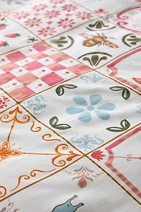 Mariana Tile Duvet Cover Set