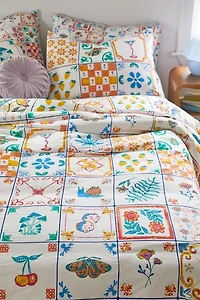 Mariana Tile Duvet Cover Set