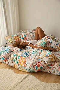 Mariana Tile Duvet Cover Set