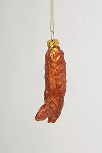 Buffalo Flat Chicken Wing Glass Ornament