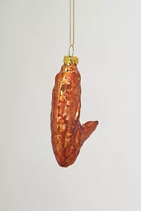 Buffalo Flat Chicken Wing Glass Ornament