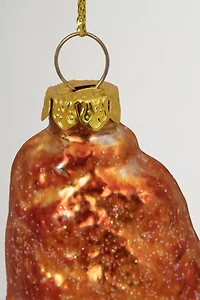 Buffalo Flat Chicken Wing Glass Ornament