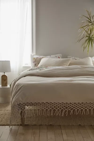 Festival Jersey Fringe Duvet Cover