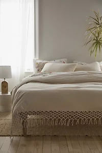 Festival Jersey Fringe Duvet Cover