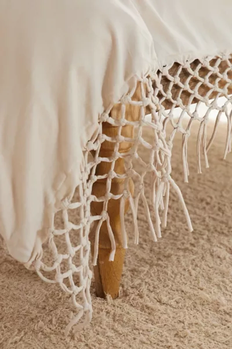 Festival Jersey Fringe Duvet Cover