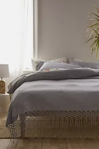 Festival Jersey Fringe Duvet Cover