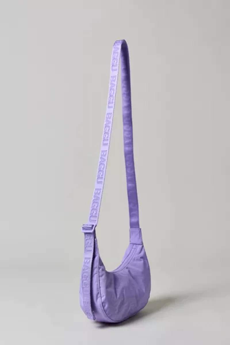 BAGGU Small Recycled Nylon Crescent Bag