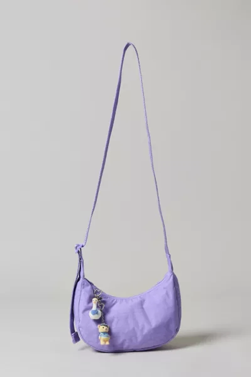 BAGGU Small Recycled Nylon Crescent Bag