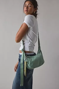 BAGGU Small Recycled Nylon Crescent Bag