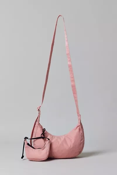 BAGGU Small Nylon Crescent Bag