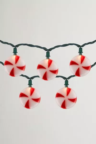 Peppermint Candy 6ft String Lights