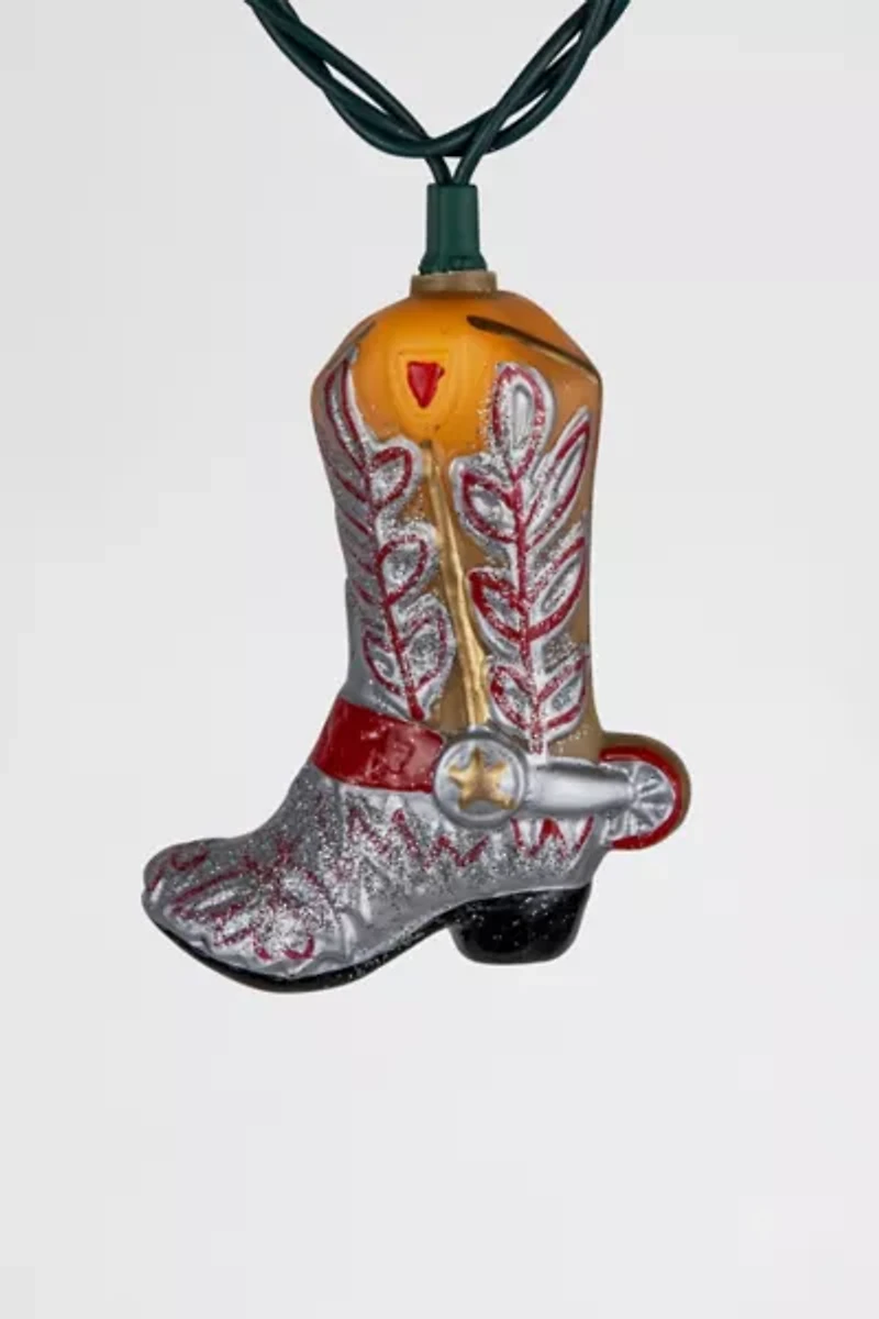 Cowboy Boot 6ft String Lights