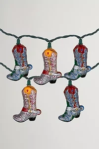 Cowboy Boot 6ft String Lights