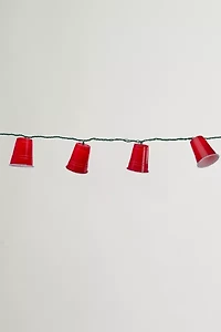 Red Party Cup 6ft String Lights