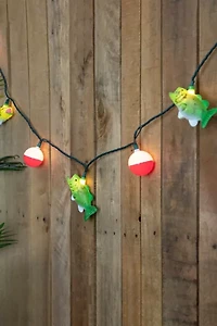 Bass and Bobber 6ft String Lights