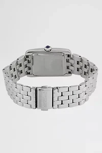 Seiko Quartz Square Face Metal Band Watch