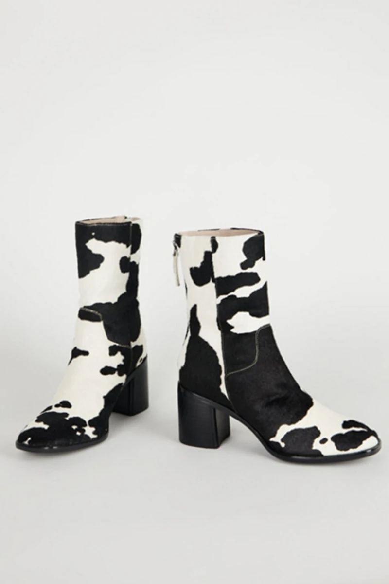 Intentionally Blank PG Cow Print Boot