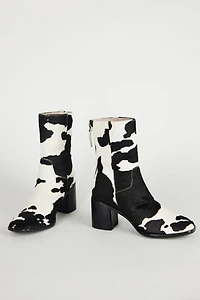 Intentionally Blank PG Cow Print Boot