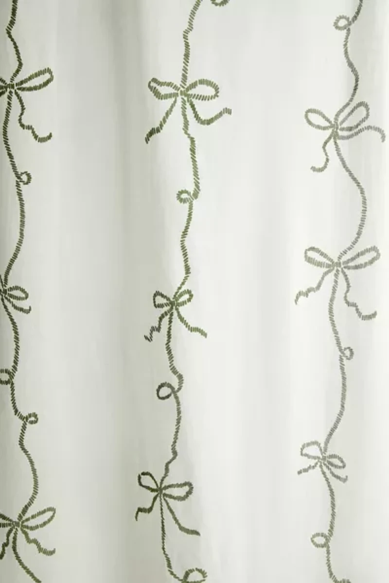 Lacey Bows Window Panel