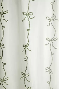 Lacey Bows Window Panel