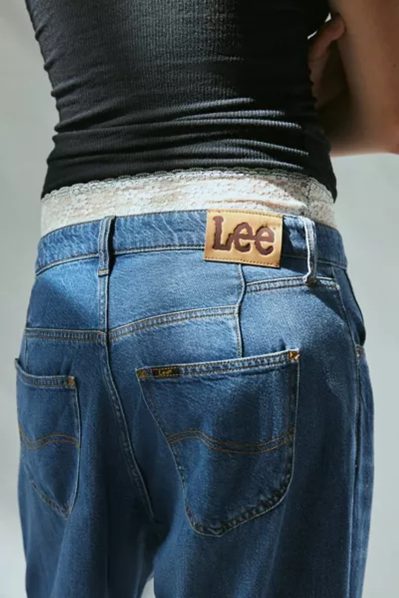 Lee Loose Crop Button Fly Ankle Jean