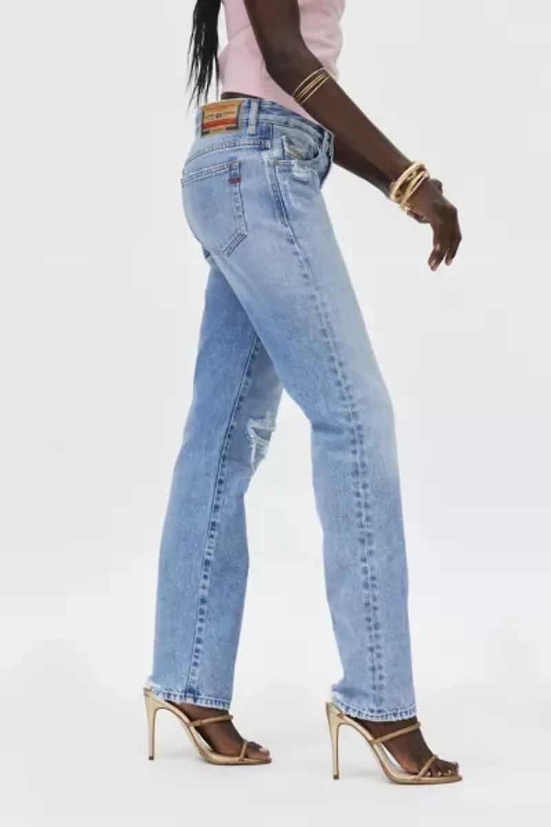 Diesel 1989 D-Mine Mid Rise Slim Straight Jean