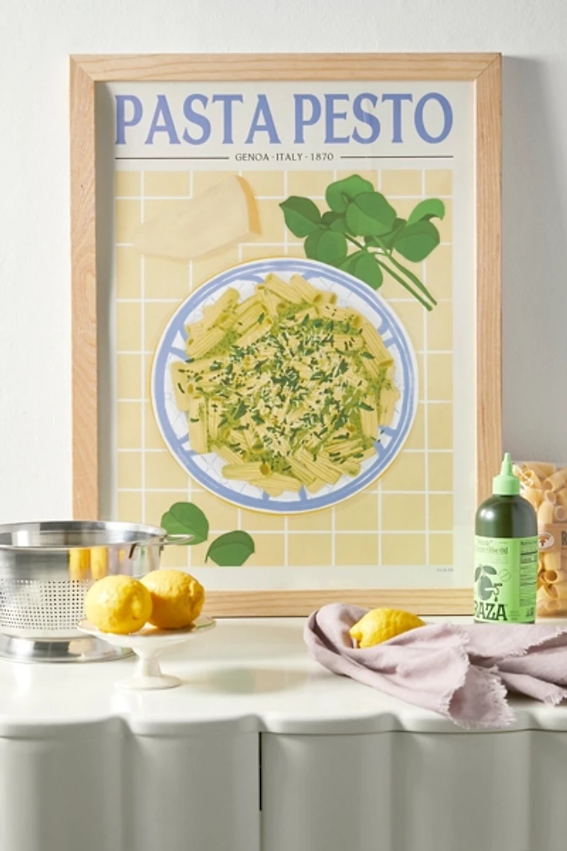 PSTR Studio Elin PK Pasta Pesto Frameless Art Print