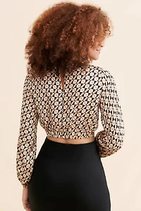 MinkPink Cece Twist Blouse