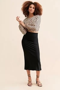 MinkPink Cece Twist Blouse