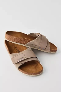 Birkenstock Women's Oita Suede Leather Sandal