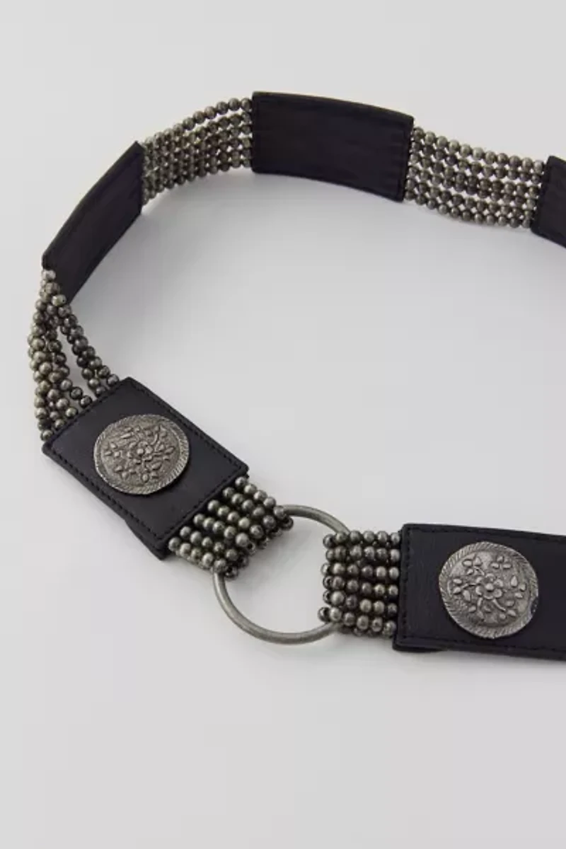 Ophelia Medallion Beaded Belt