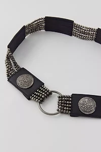 Ophelia Medallion Beaded Belt