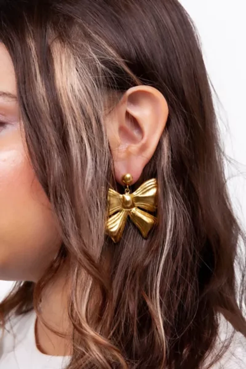 Flair Goods Big Bow Earrings