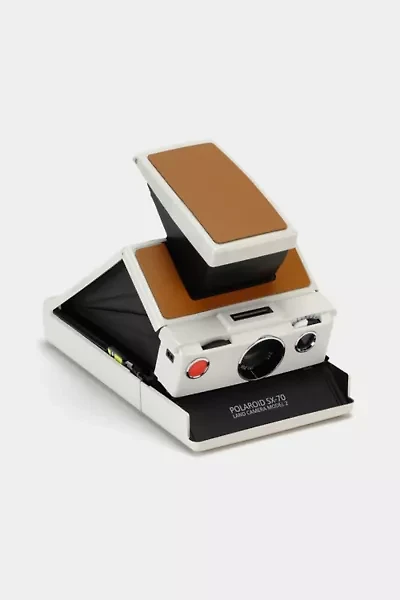 Vintage Polaroid SX-70 Model 2 White Instant Camera Refurbished by Retrospekt