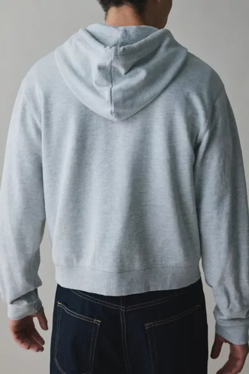 BDG Bonfire Solid Zip Hoodie Sweatshirt