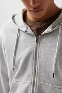 BDG Bonfire Solid Zip Hoodie Sweatshirt