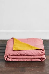 Bed Threads Reversible Linen Quilt