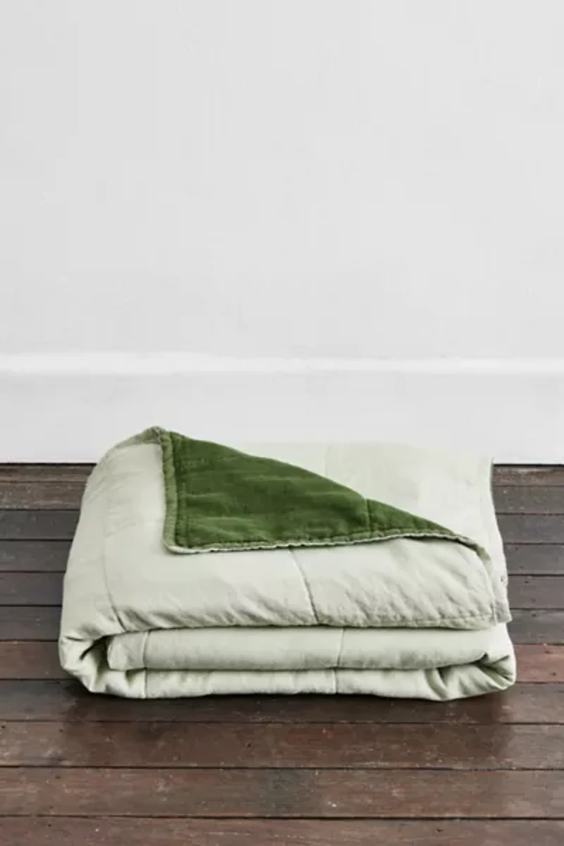 Bed Threads Reversible Linen Quilt