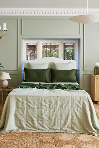 Bed Threads Reversible Linen Quilt