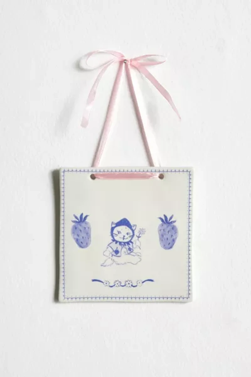 Amelie Patterned Tile Wall Hanging