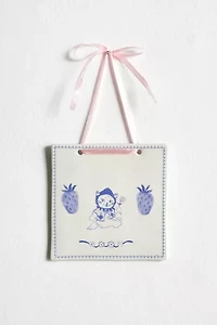 Amelie Patterned Tile Wall Hanging