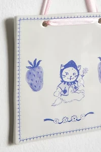 Amelie Patterned Tile Wall Hanging