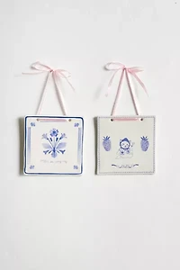 Amelie Patterned Tile Wall Hanging