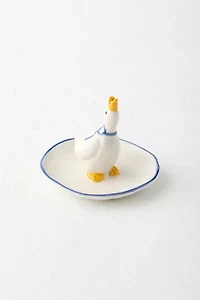 Goose Incense & Ring Holder Dish