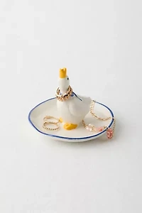 Goose Incense & Ring Holder Dish