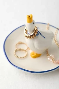 Goose Incense & Ring Holder Dish
